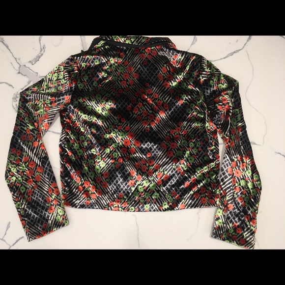 Velvet wrap blazer - Picture 5 of 5